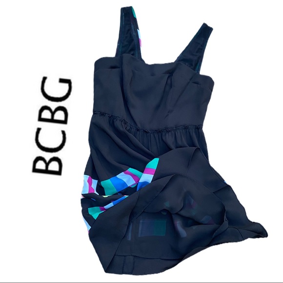 BCBG Fit & Flare Mini Dress - Picture 5 of 8
